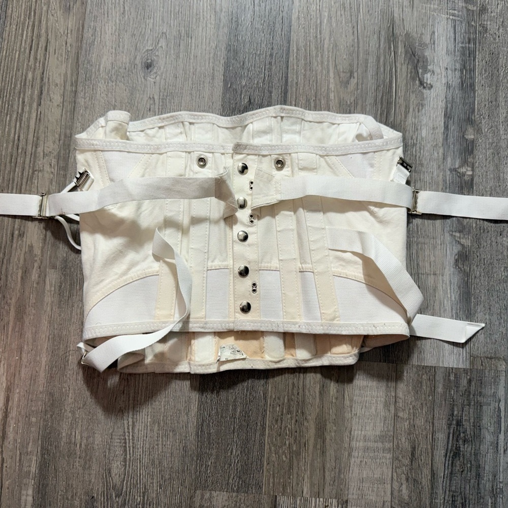 Vintage 1960s Camp Corset Back Brace
Corset
 Corset with Structured Design